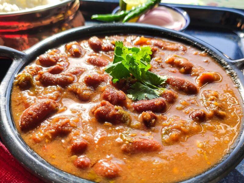 Rajma Masala - Kidneybean curry - Rajma Curry - Indian bean curry