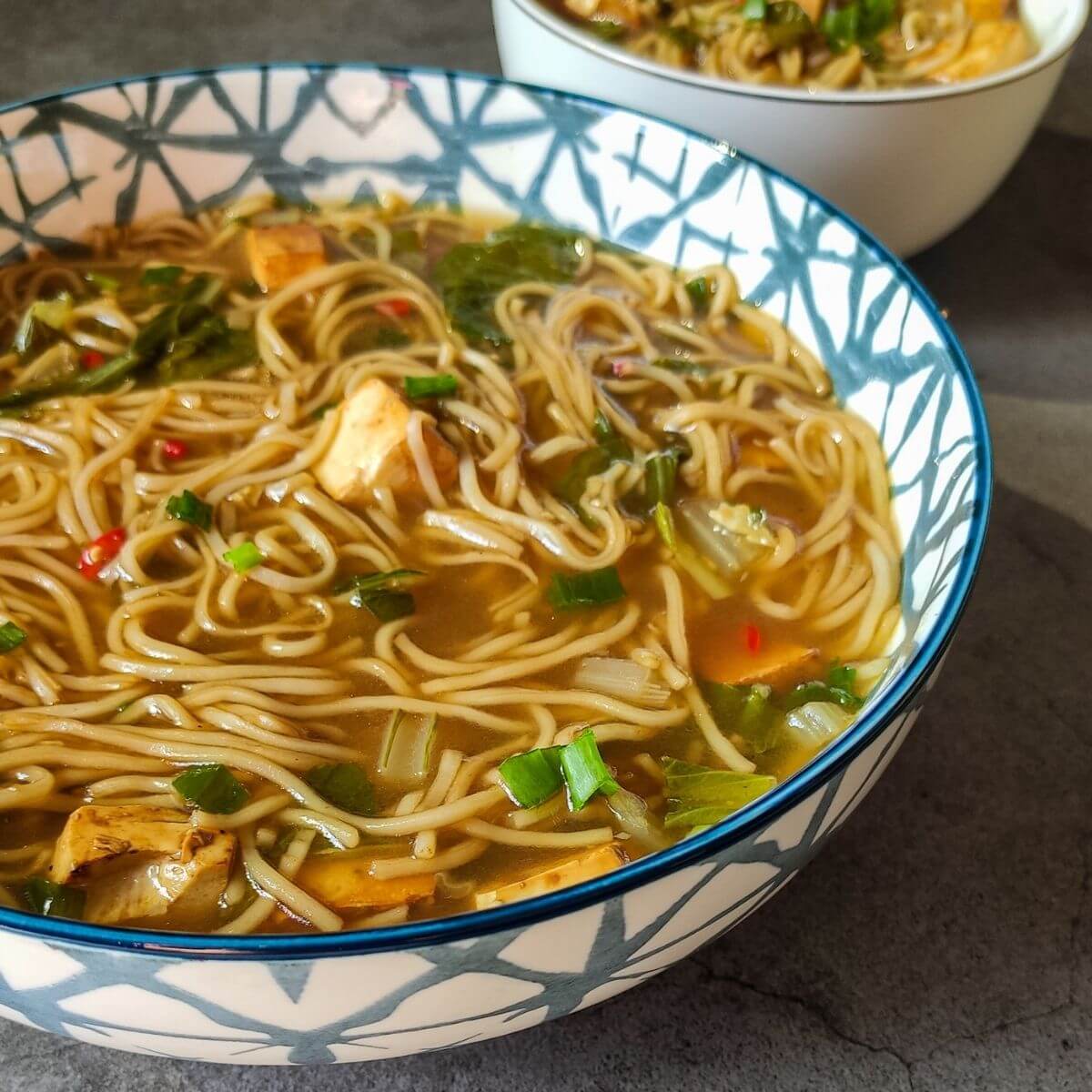 Bean Curd Vegetable Soup