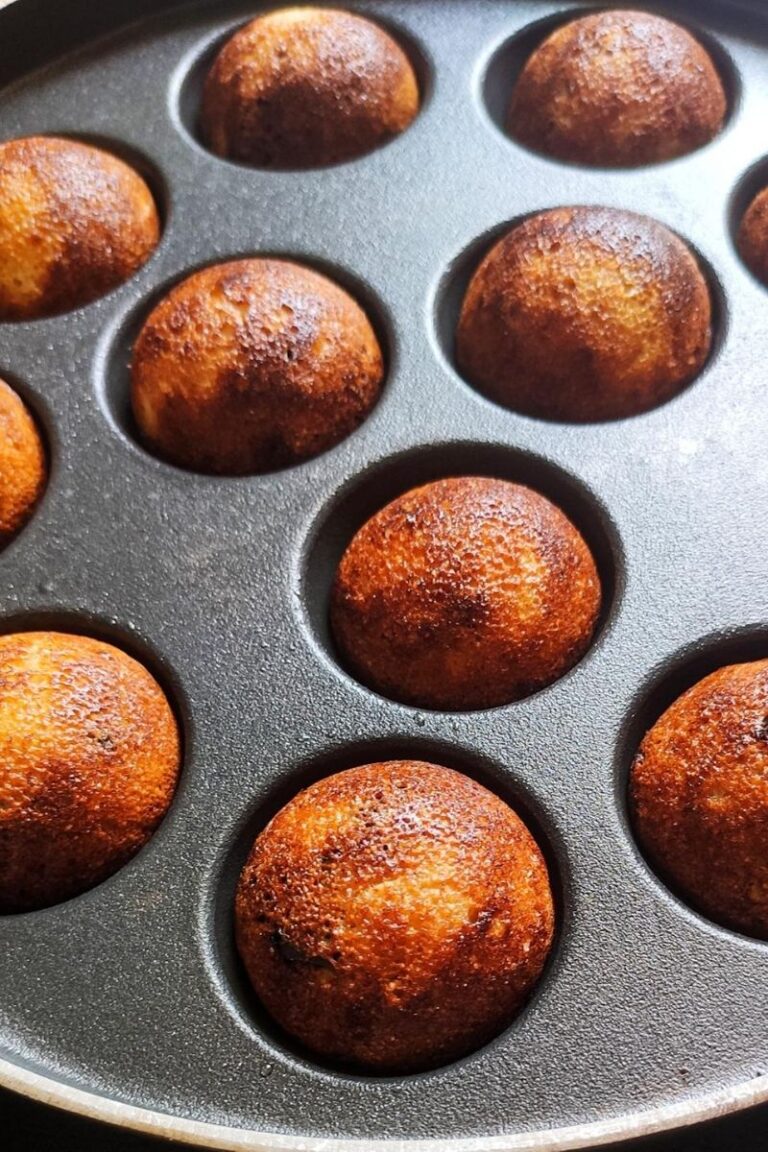 Sweet Paniyaram recipe Quick & easy breakfast recipe