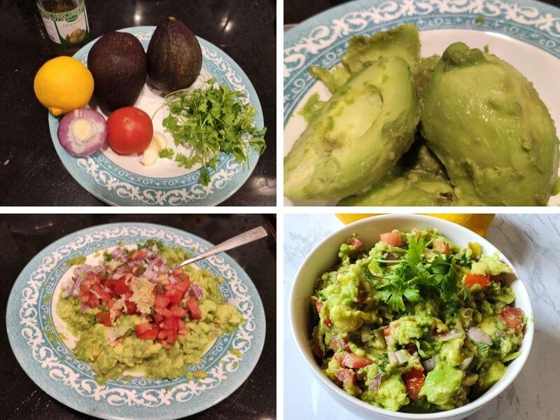 Steps to make Guacamole