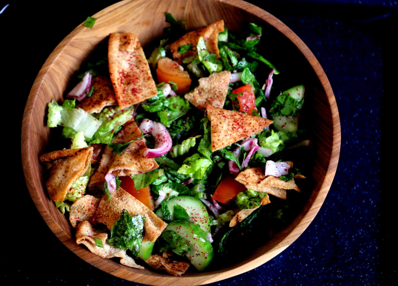 The Best Lebanese Fattoush Salad (Authentic Recipe)