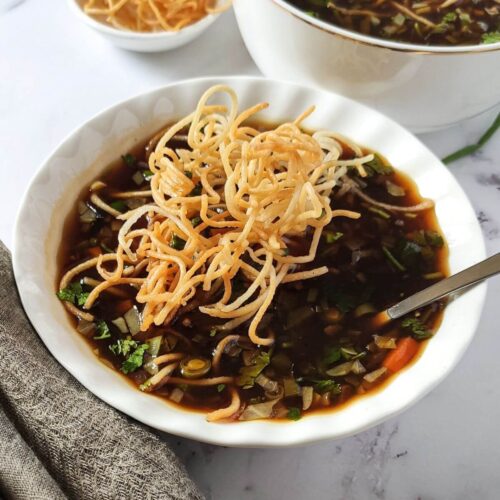 Veg Manchow soup