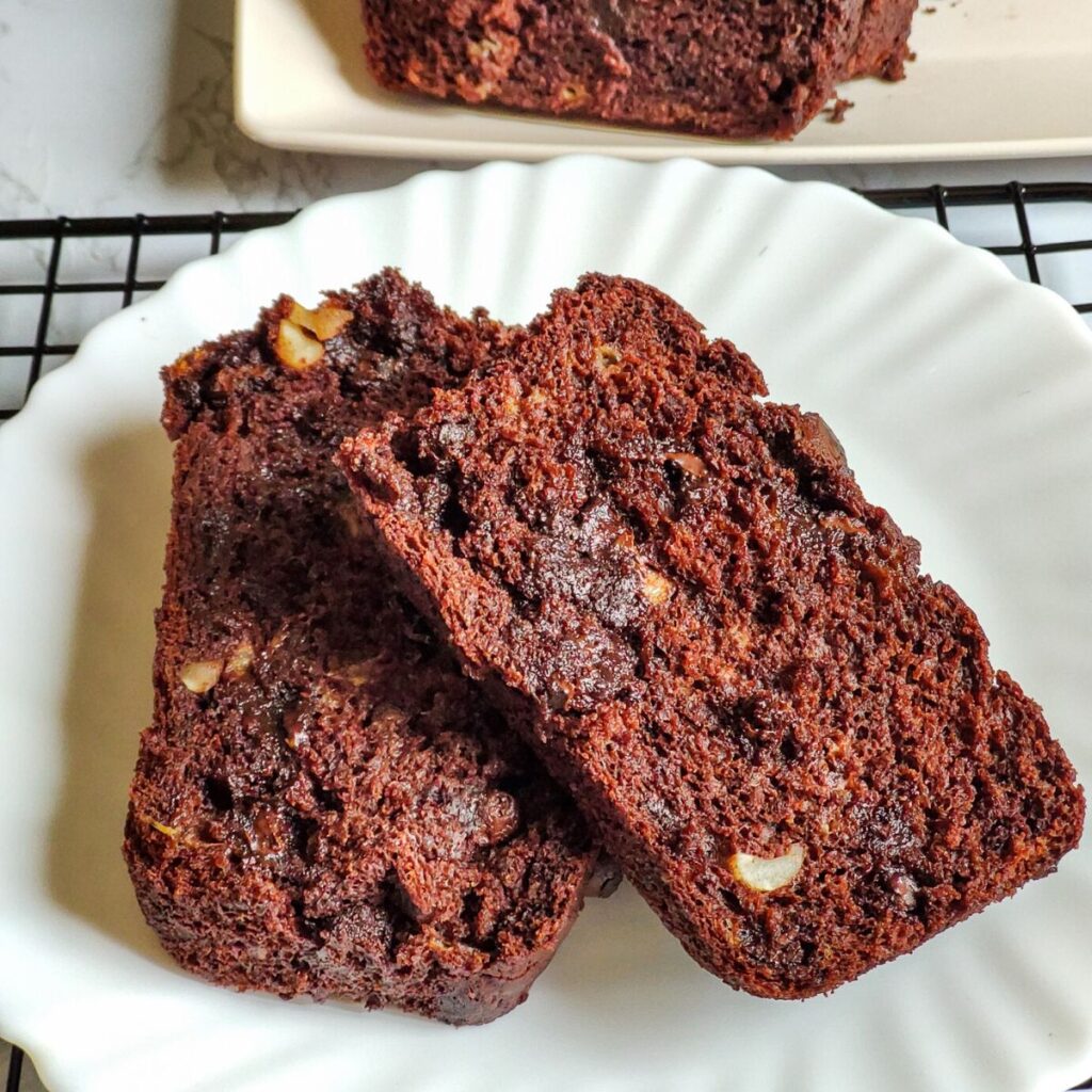 Vegan Chocolate Chip Banana Bread Easy failproofvegan baking recipe