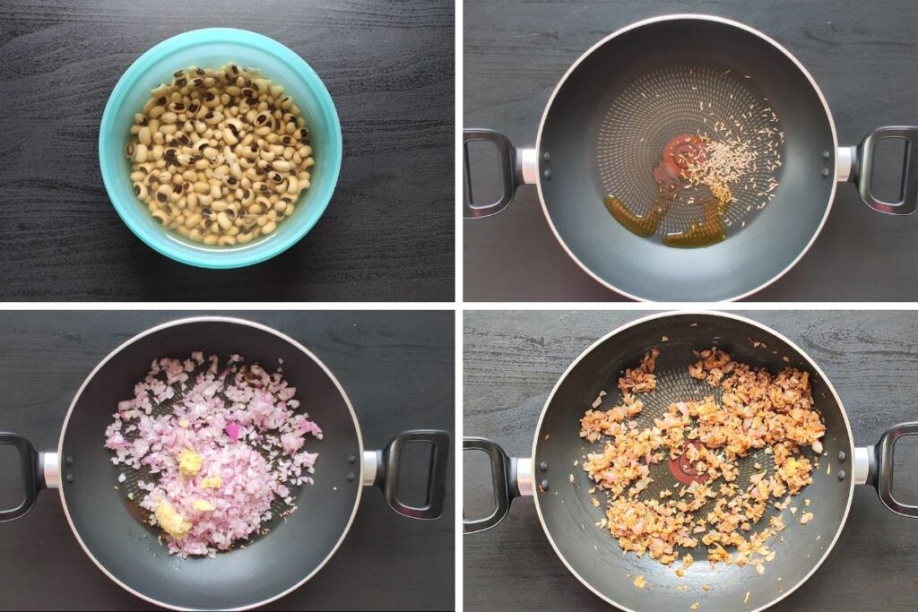 Black eyed peas curry with spinach A delicious vegan & glutenfree curry