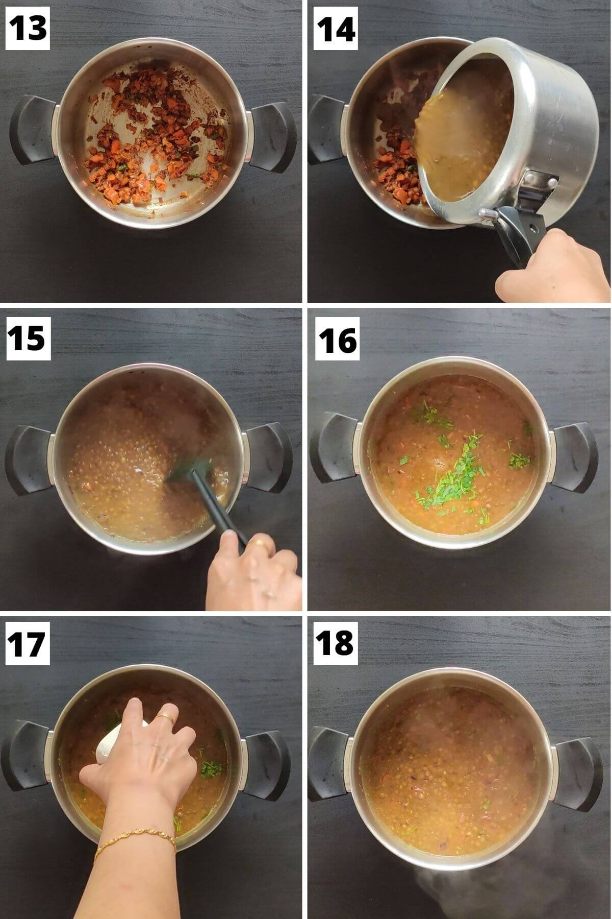 Steps to make masoor ki dal