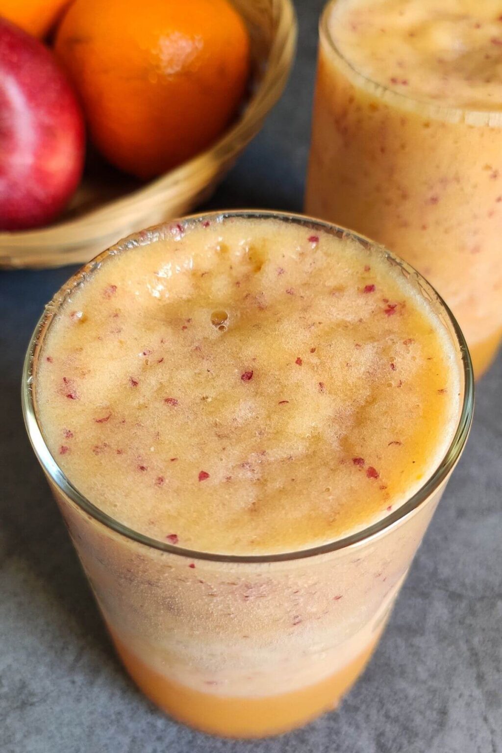 Apple orange smoothie
