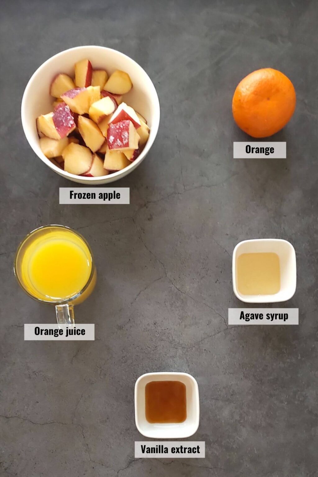 Apple orange smoothie