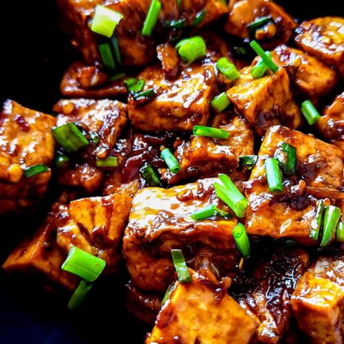 Chili Garlic Tofu