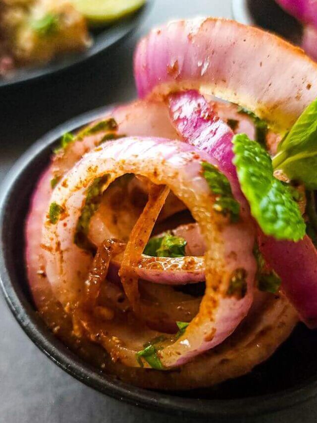 Indian onion salad Greenbowl2soul