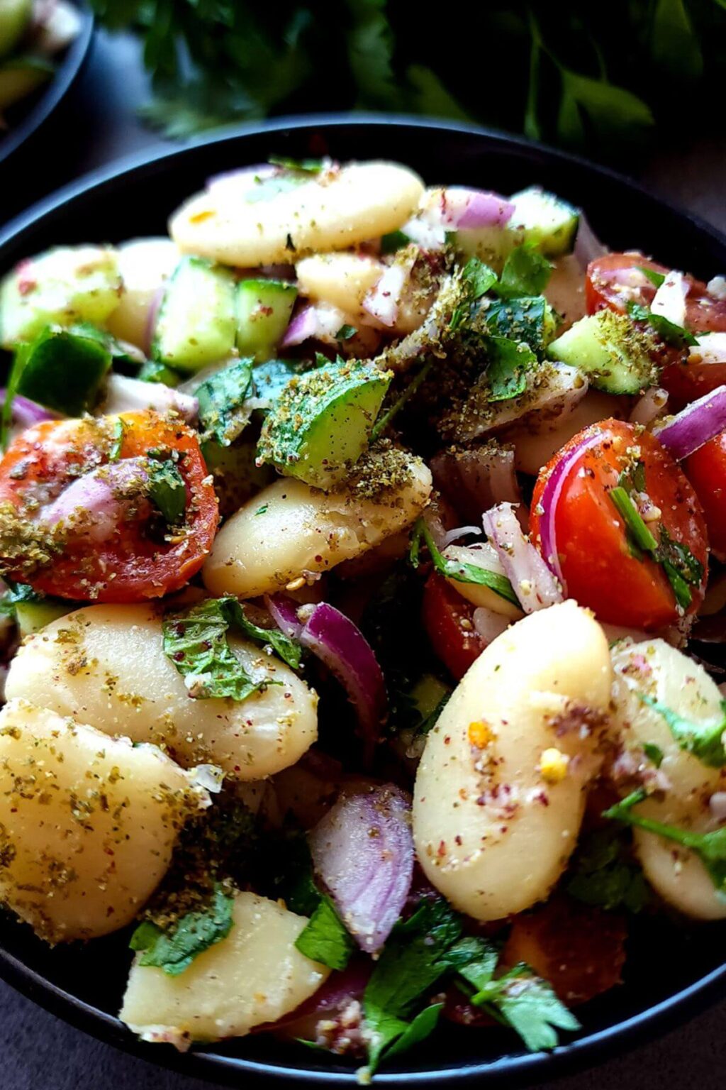 Butter bean salad (Lebanese style)
