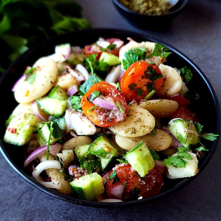 Butter bean salad (Lebanese style)