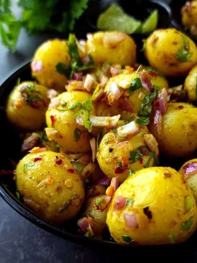 Indian potato salad Greenbowl2soul