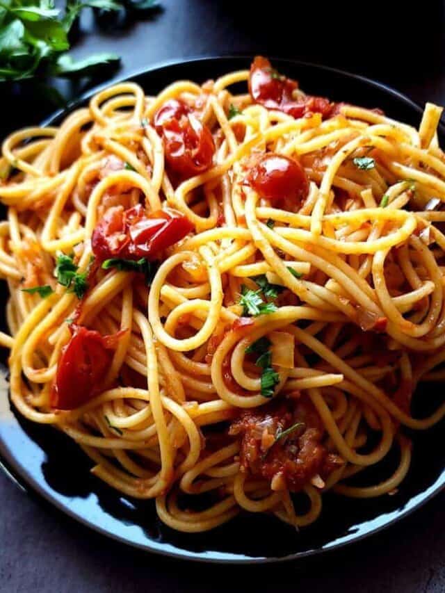 Spaghetti napolitana Greenbowl2soul