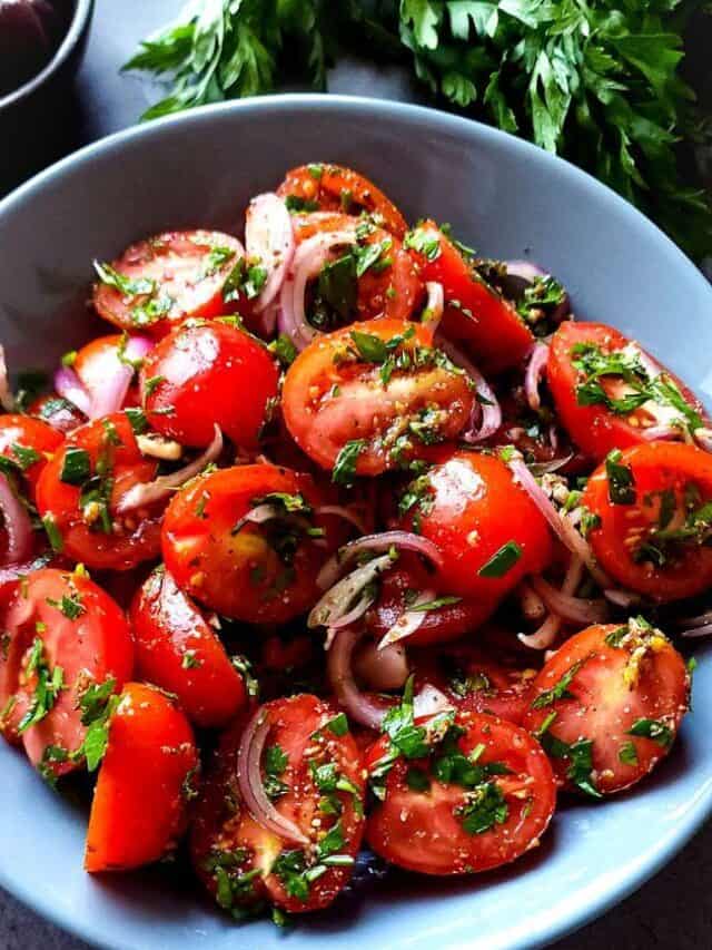 Lebanese tomato salad